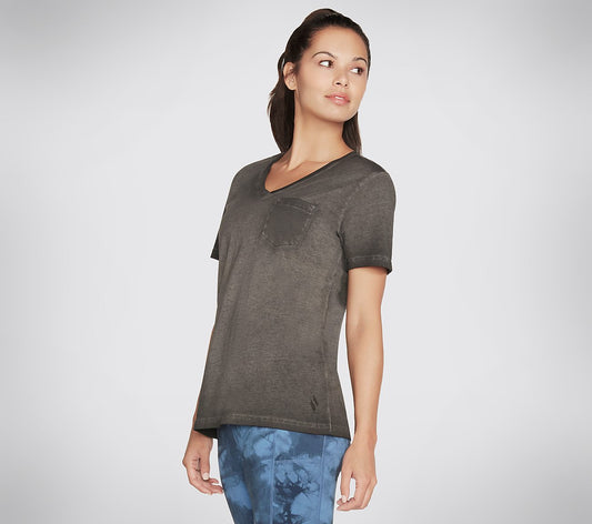 Diamond Wash Hatha T-shirt Clothes Skechers