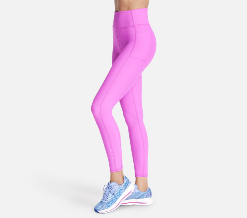 GO FLEX - Rib FL HW Legging Clothes Skechers.dk