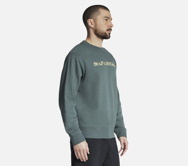 Heritage Camo Crew Clothes Skechers.dk