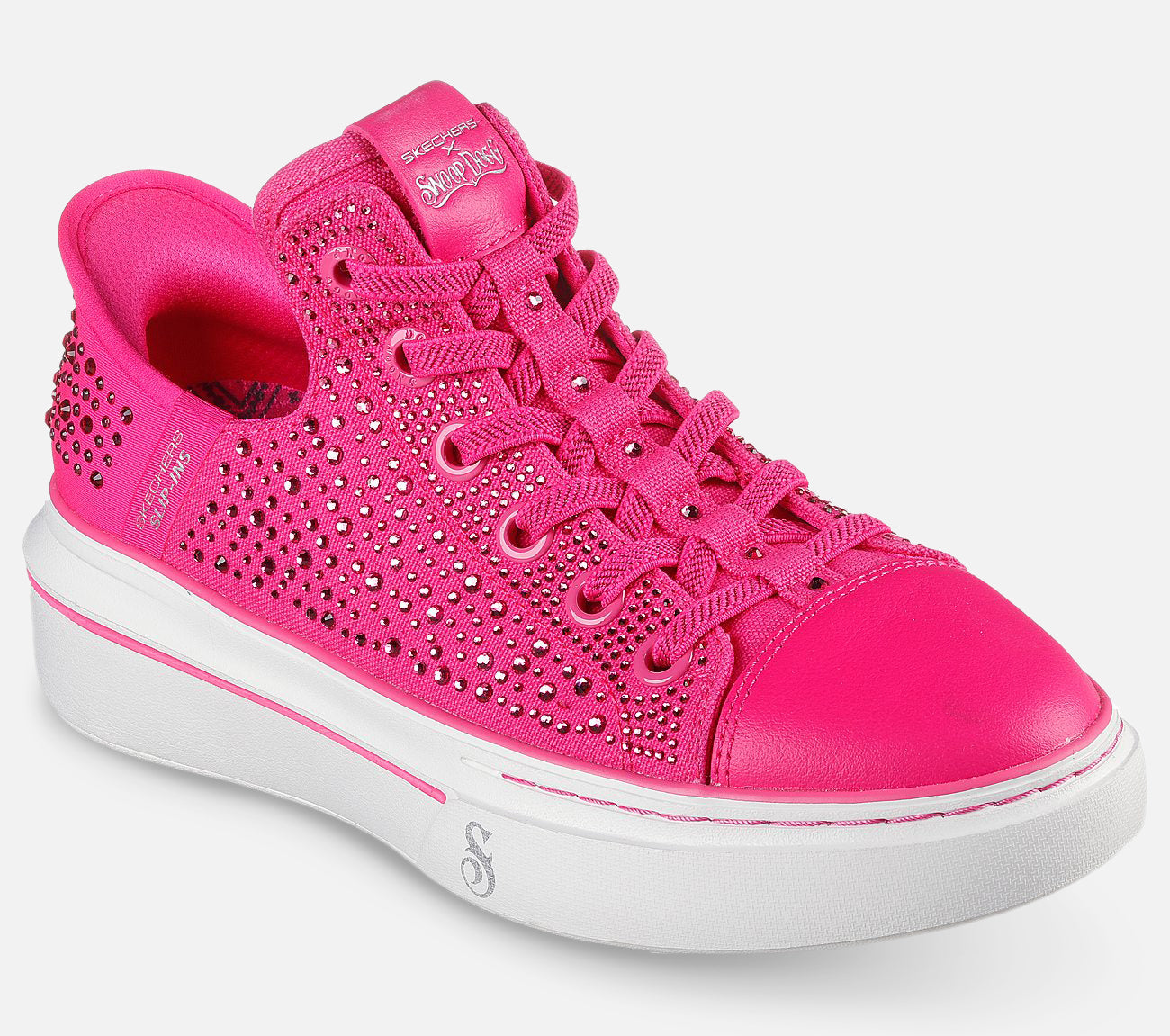 Snoop Dogg: Slip-ins: Snoop One - Rhine-Stoned Shoe Skechers.dk