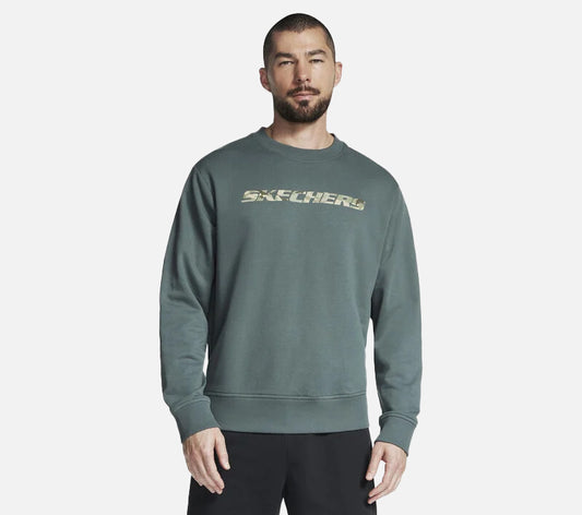 Heritage Camo Crew Clothes Skechers.dk