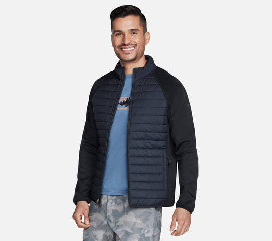 Hoodless Hoodies Cozy Fit Hybrid Jacket Clothes Skechers.dk