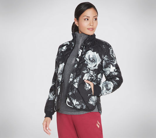 Eden Print Puffer Jakke Clothes Skechers
