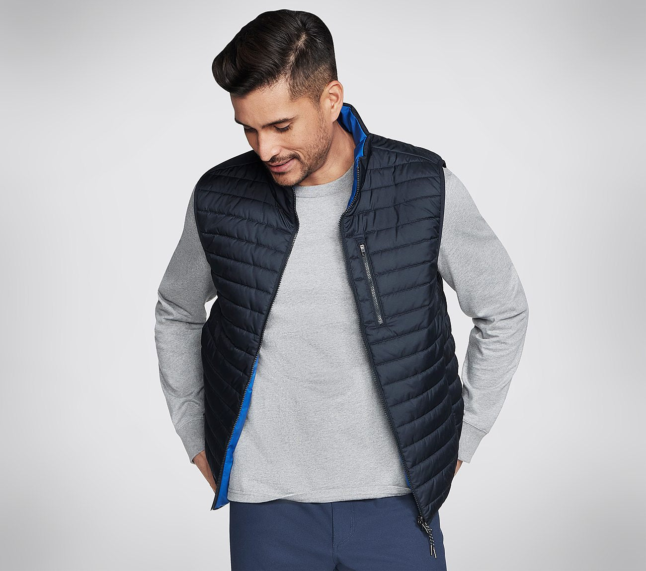 GO SHIELD Altitude Reversible Vest Clothes Skechers.dk