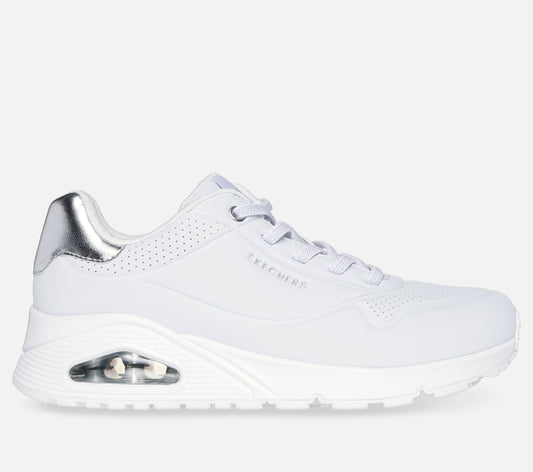 Wide Fit: Uno - Shimmer Away Shoe Skechers.dk