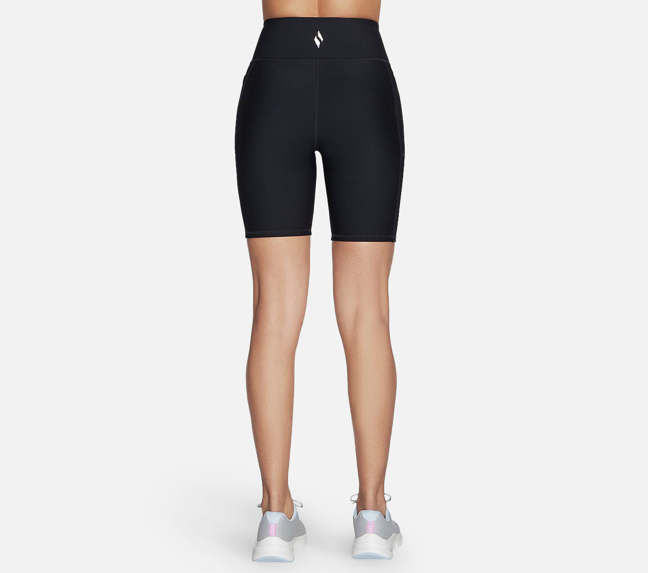 GO FLEX Rib High Waisted 8" Bike Short Clothes Skechers.dk