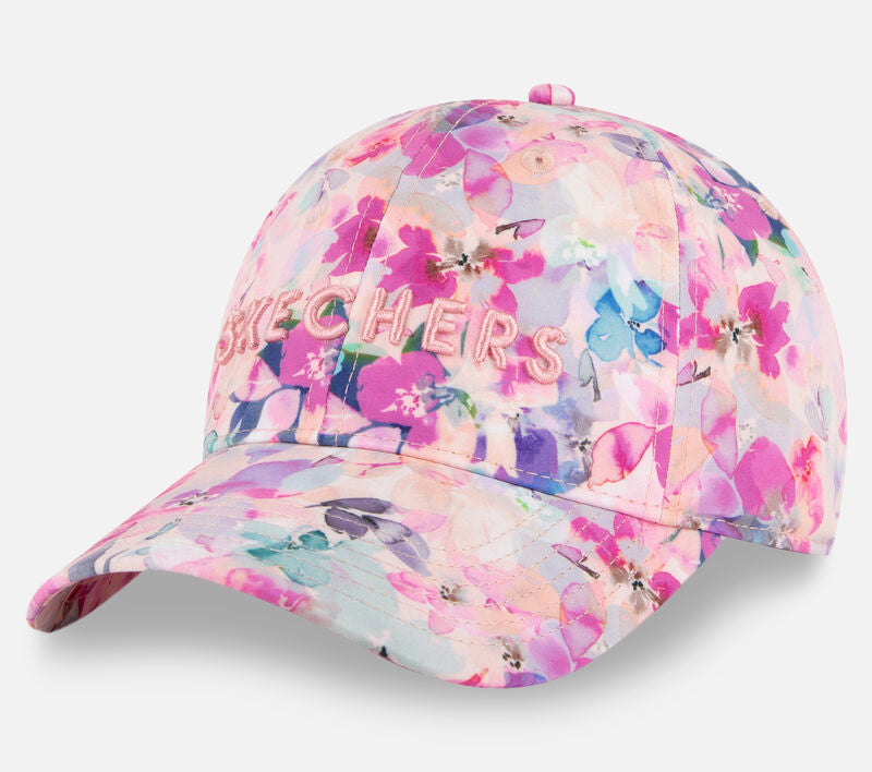 Seascape Floral Hat Hat Skechers.dk