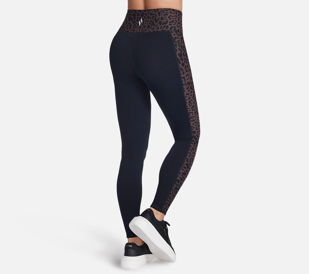 GO WALK Full Length High-Waisted Cheetah Legging Clothes Skechers.dk