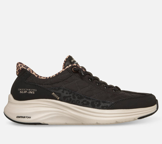 Slip-ins: Contour Foam – Cozy Fit Leopard Dream Shoe Skechers.dk