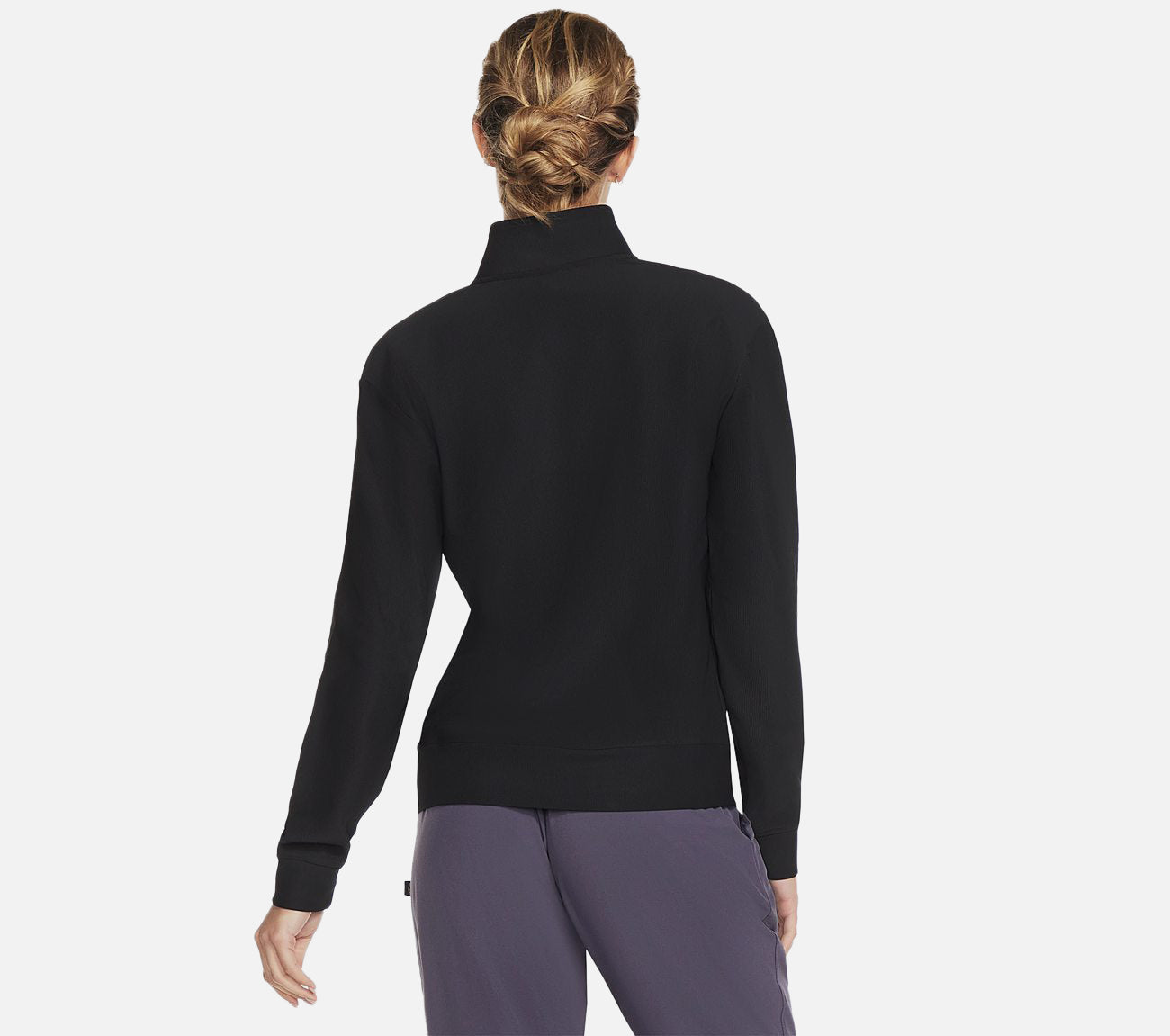 GO LUXE Rib 1/4 Zip Clothes Skechers.dk