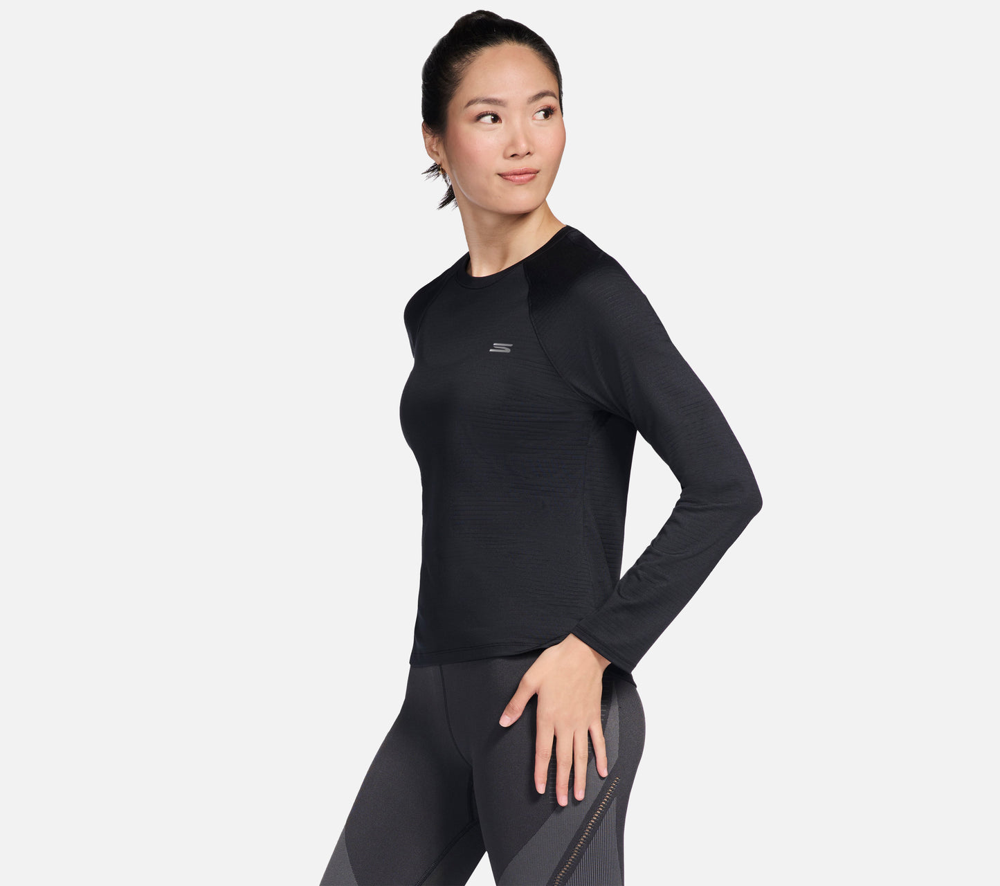 GO DRI STRIDE Long Sleeve Crew Clothes Skechers.dk