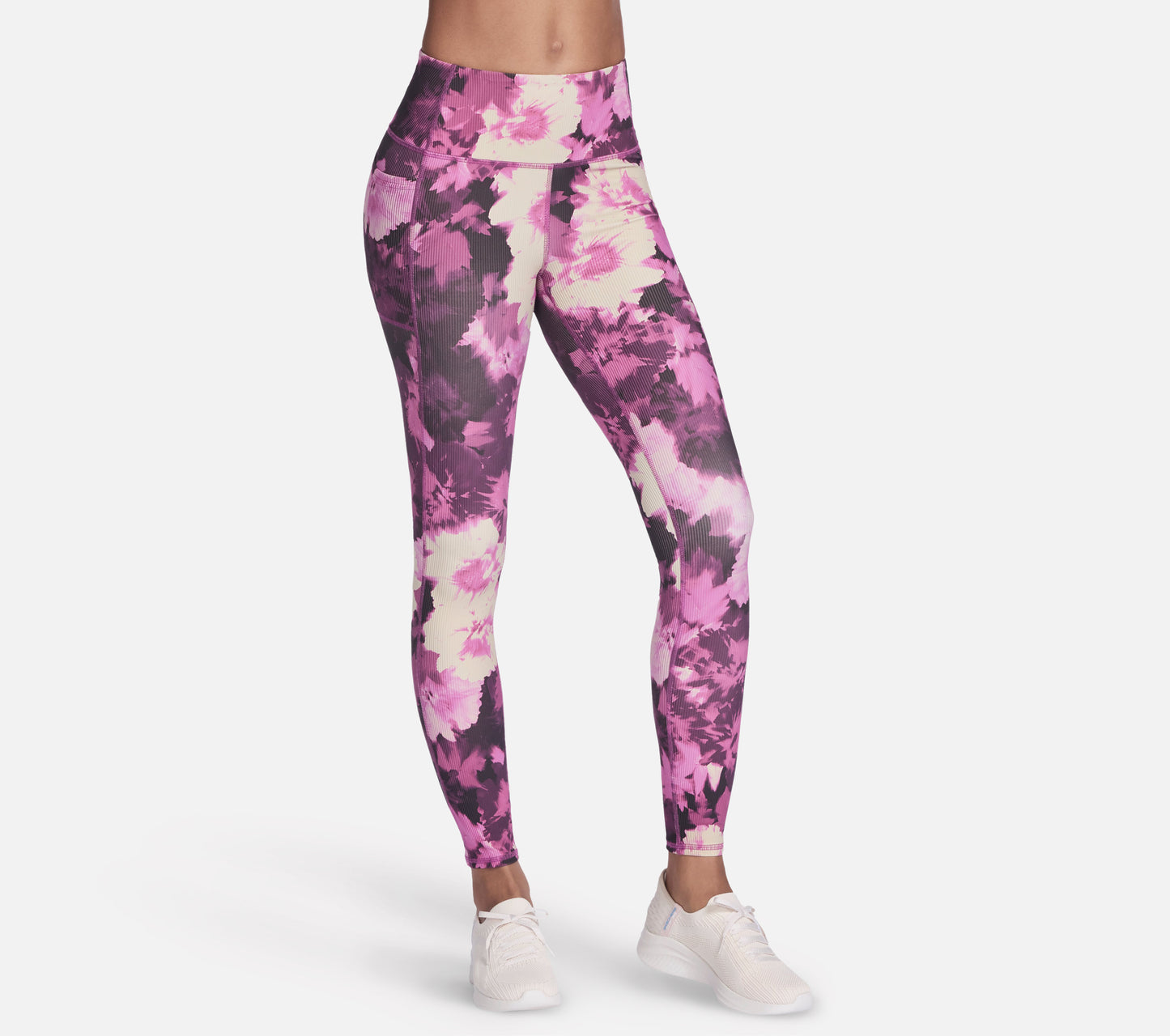 GO FLEX RIB Inbloom Full Length High-Waisted Legging Clothes Skechers.dk