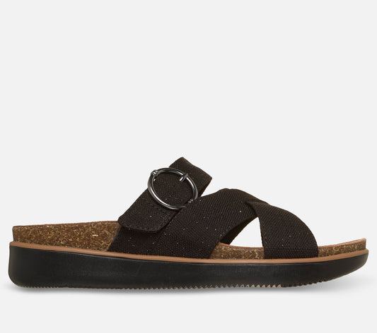 Relaxed Fit: Lifted Comfort - Charming Sparkle Sandal Skechers.dk