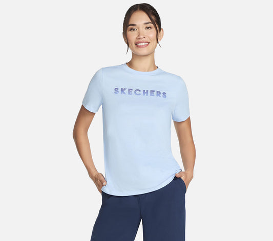 Gradient Short Sleeve Tee Clothes Skechers.dk