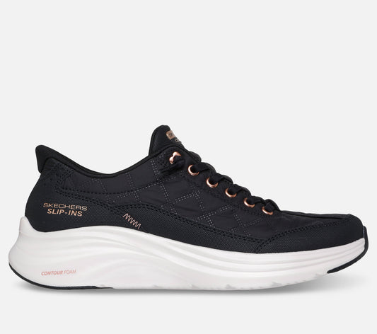 Wide Fit: Slip-ins: Contour Foam - Cozy Fit Golden Hour Shoe Skechers.dk