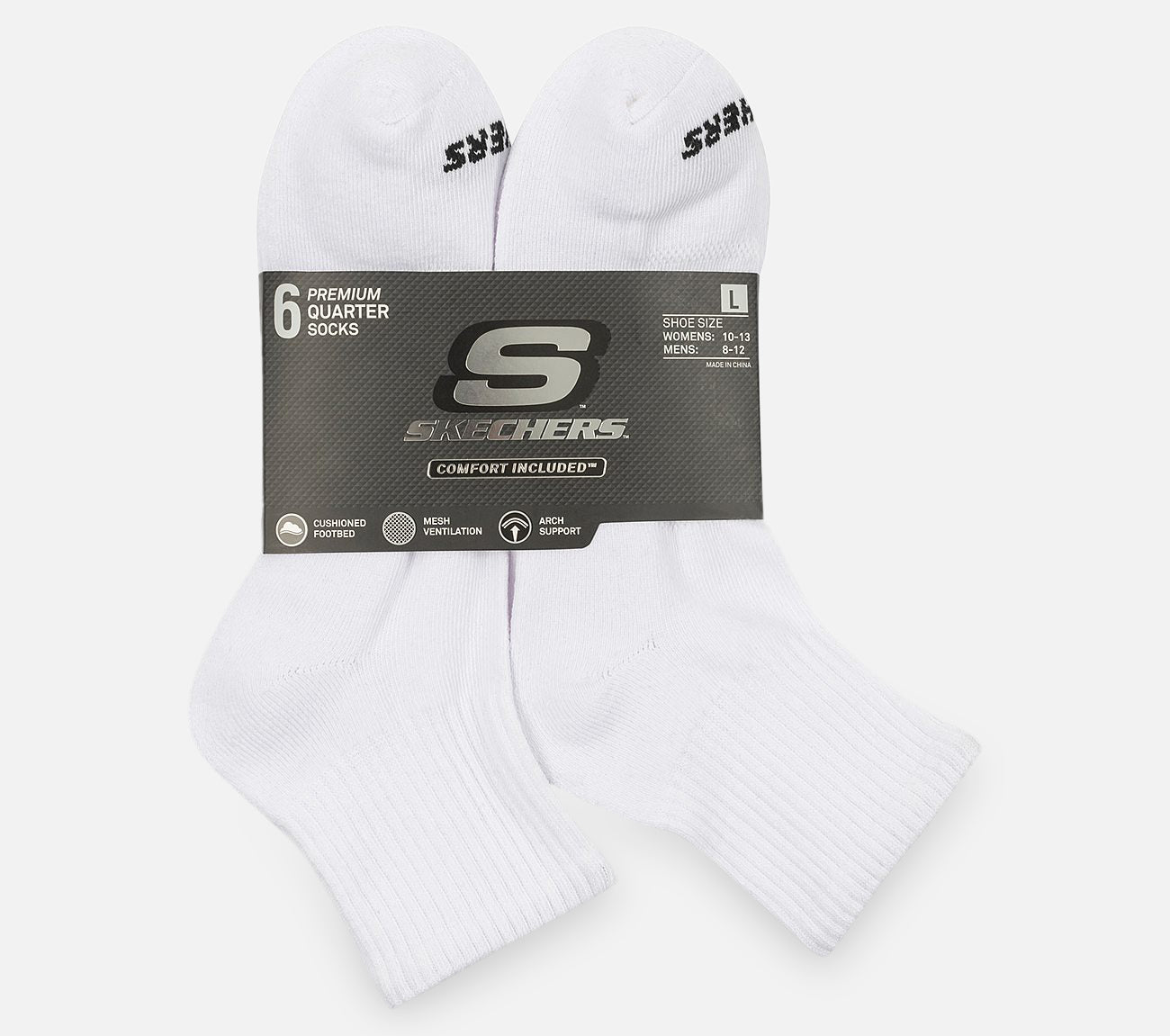 6-pak Core strømper Sock Skechers.dk