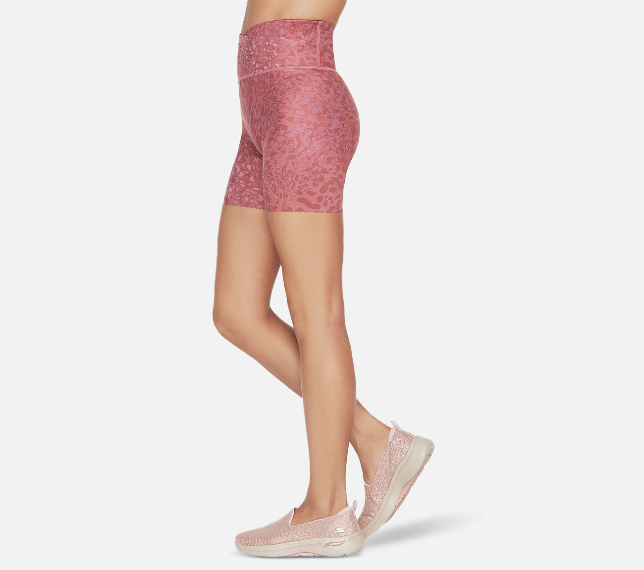 GO SCULPT Leopard 6" Bike Short Clothes Skechers.dk