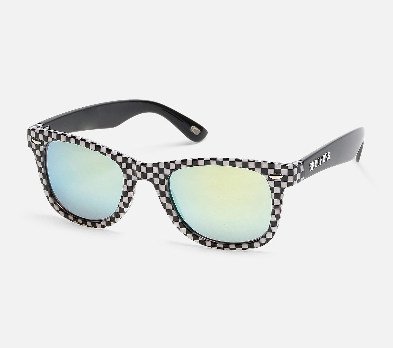 Checkered Wayfarer Sunglasses Sunglasses Skechers.dk