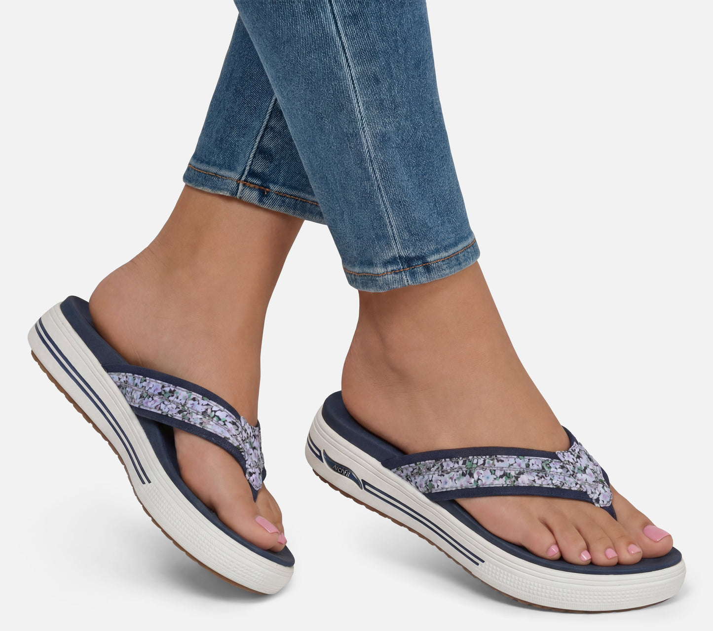 Arch Fit Arcade - Flora Friends Sandal Skechers.dk