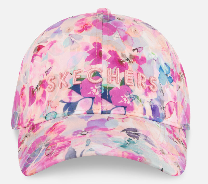 Seascape Floral Hat Hat Skechers.dk