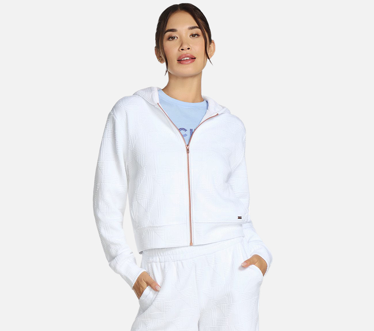 GO WALK Everywhere Diamond FZ Jacket Clothes Skechers.dk