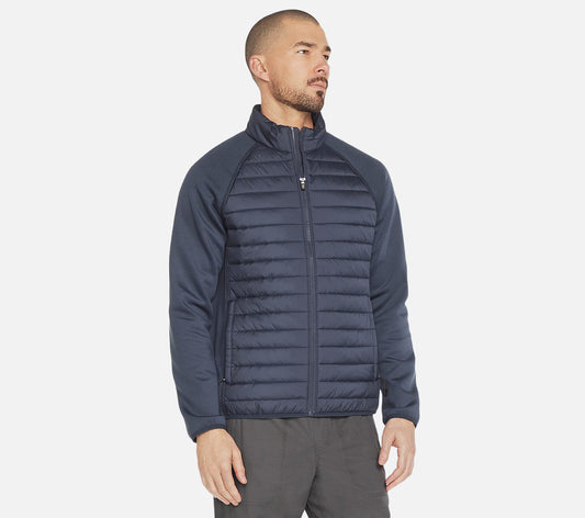 Hoodless Hoodies Cozy Fit Hybrid Jacket Clothes Skechers.dk