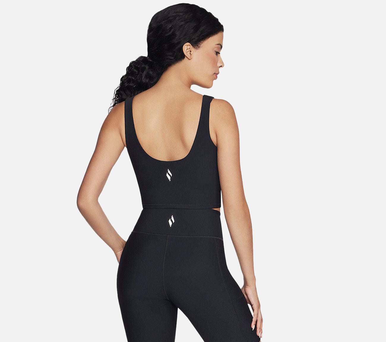 GO FLEX - Rib Longline Bra Clothes Skechers.dk