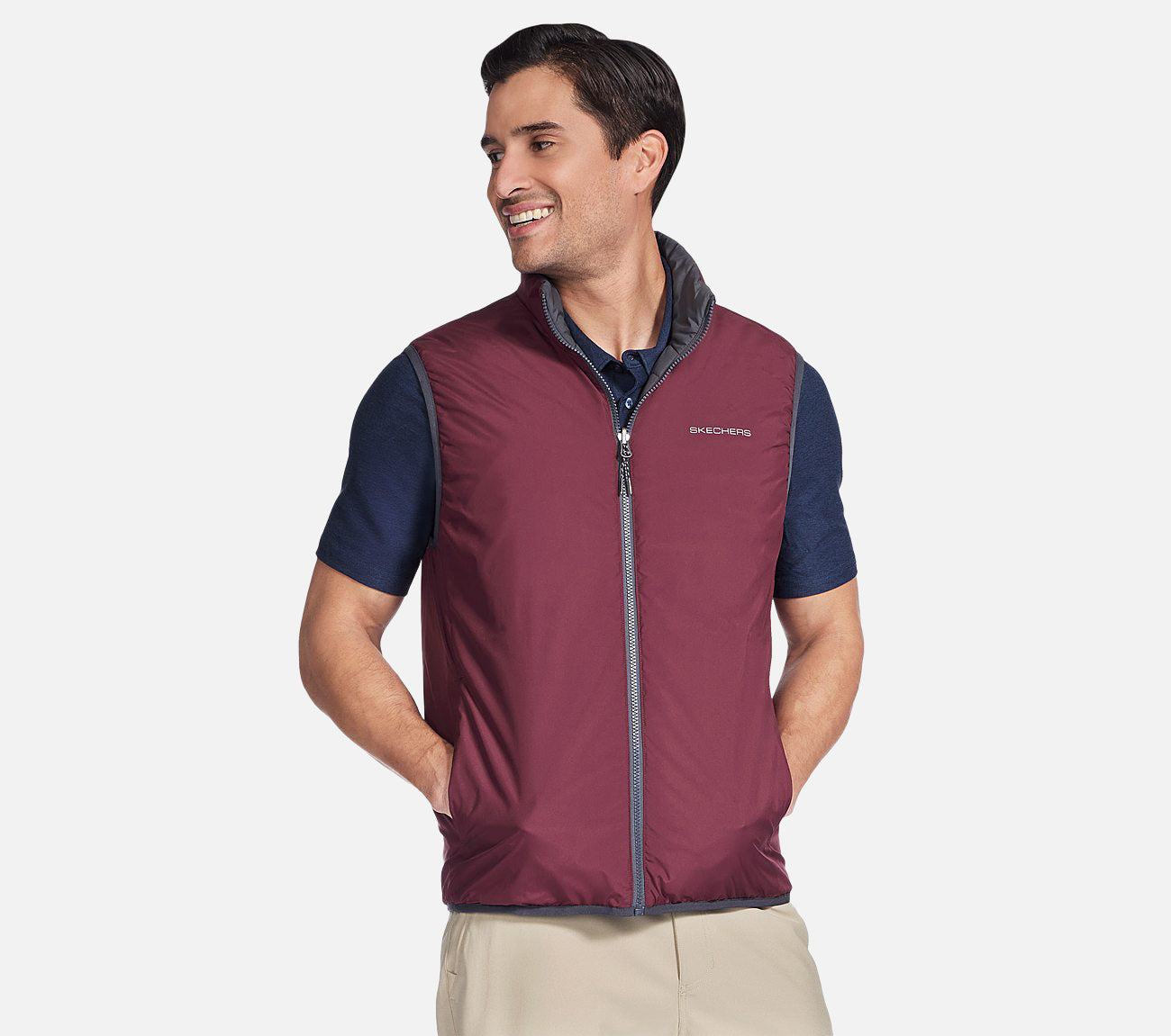 GO SHIELD Altitude Reversible Vest Clothes Skechers.dk