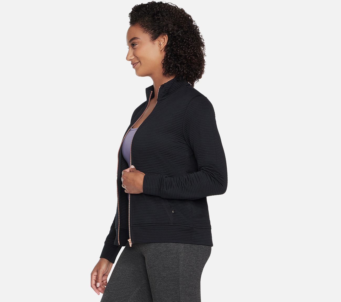 The Hoodless Hoodie GO WALK Everywhere Jacket Clothes Skechers.dk