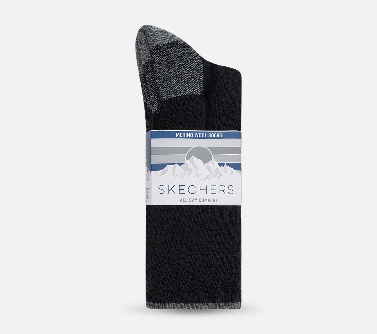 2 pakker uldsokker Sock Skechers