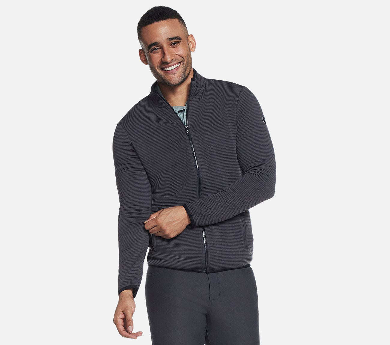 Hoodless Hoodie Ottoman Jacket Clothes Skechers.dk