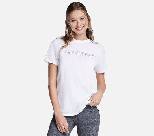 Gradient Short Sleeve Tee Clothes Skechers.dk