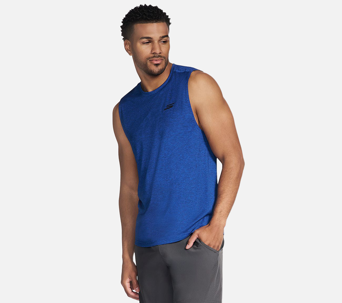 GO DRI Charge Muscle Tank Clothes Skechers.dk