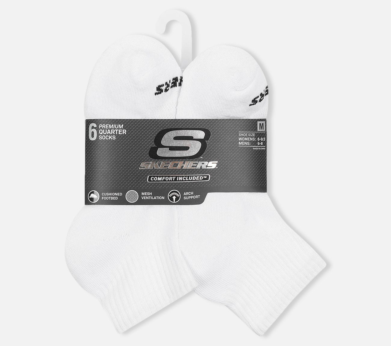 6-pak Core Quarter-strømper Sock Skechers.dk