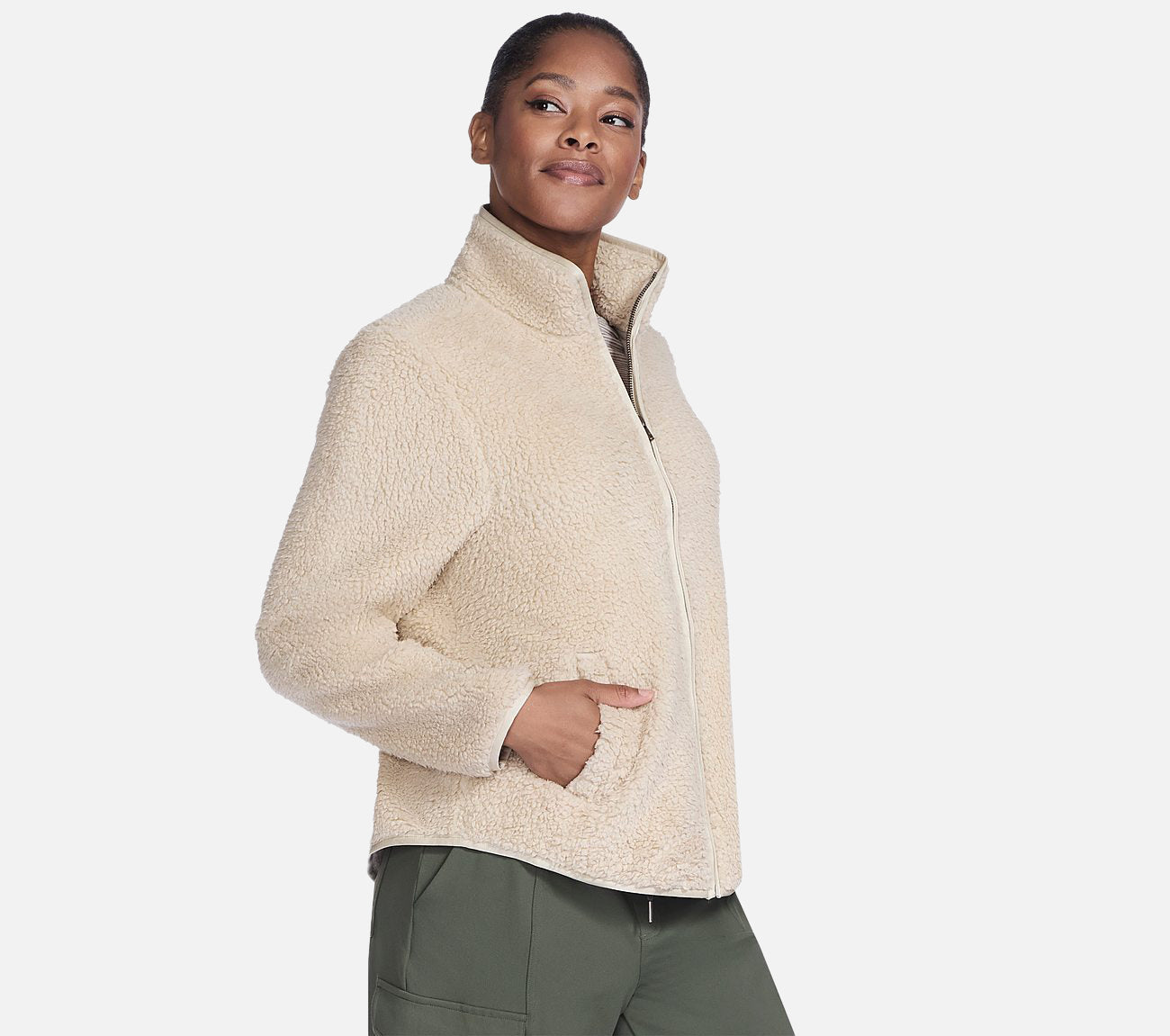 Skech-Sherpa Jacket Clothes Skechers.dk