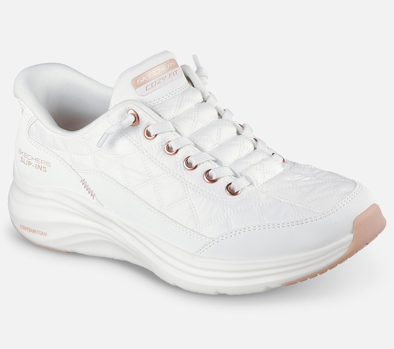 Slip-ins: Contour Foam - Cozy Fit Golden Hour Shoe Skechers.dk