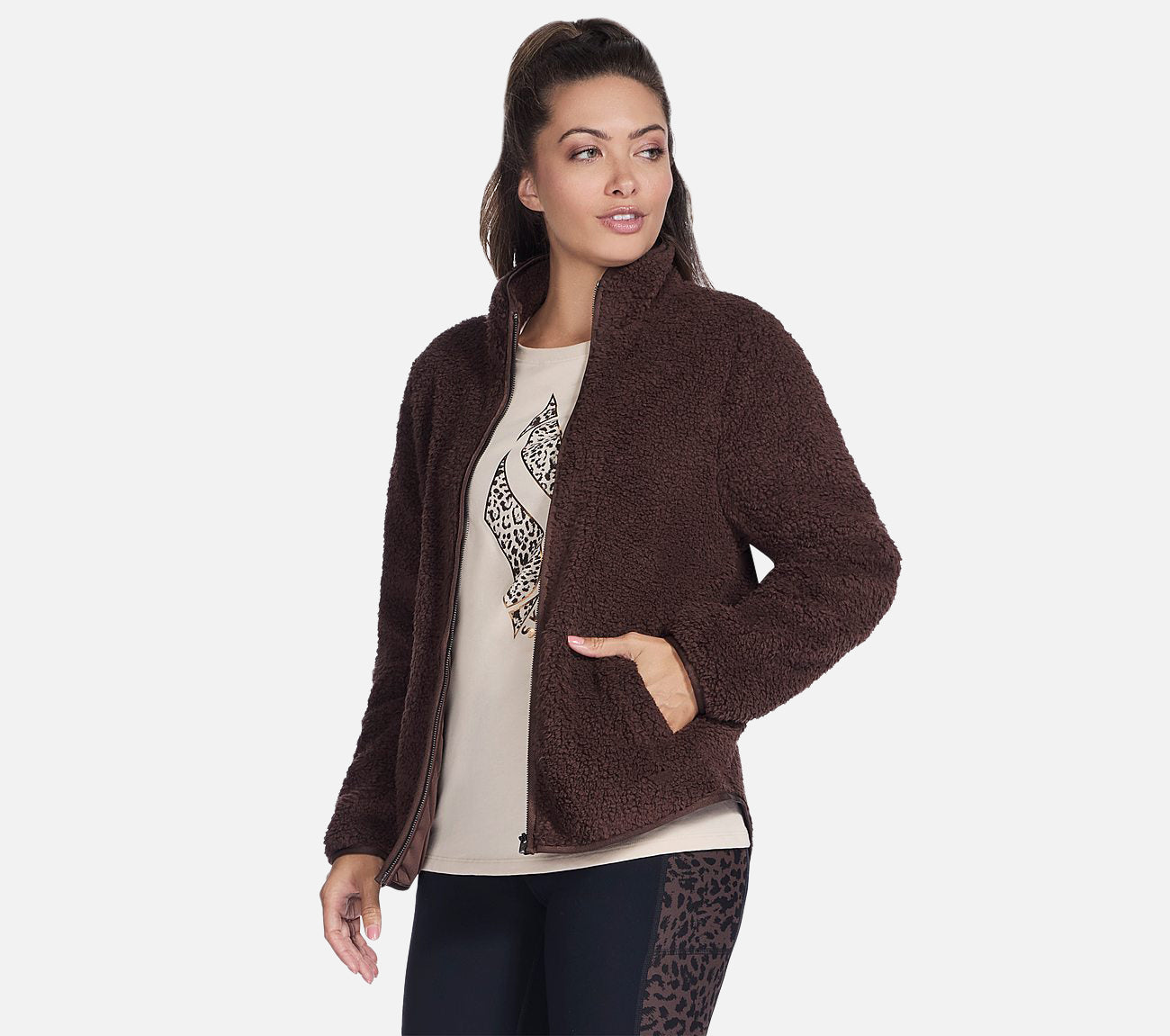 Skech-Sherpa Jacket Clothes Skechers.dk