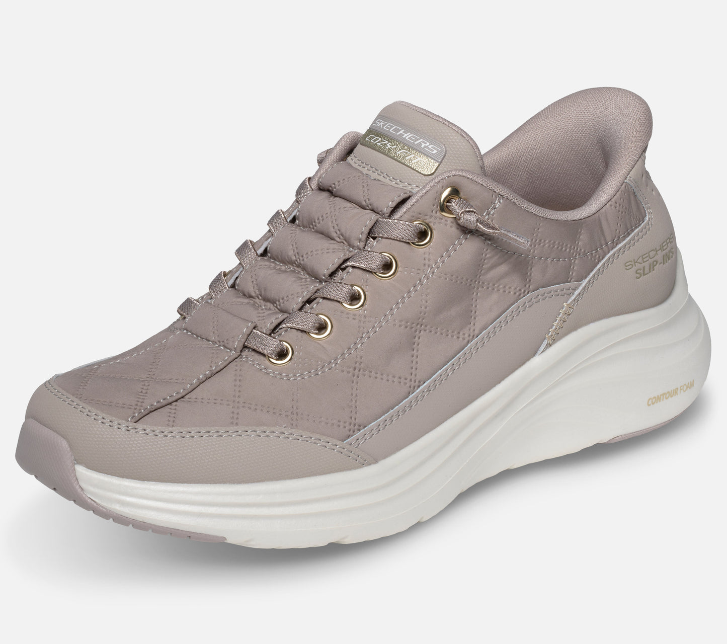Slip-ins: Contour Foam - Cozy Fit Golden Hour Shoe Skechers.dk