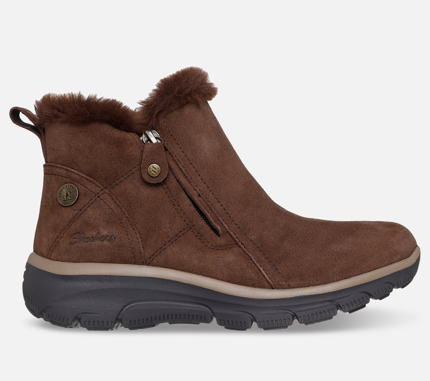 Relaxed Fit: Easy Going - High Zip 2 - Waterproof Boot Skechers.dk