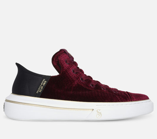 Snoop Dogg: Slip-ins: Snoop One - Boss Life Velvet Shoe Skechers.dk