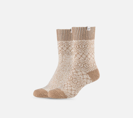 2-pak strømper i jacquard-mønster Sock Skechers