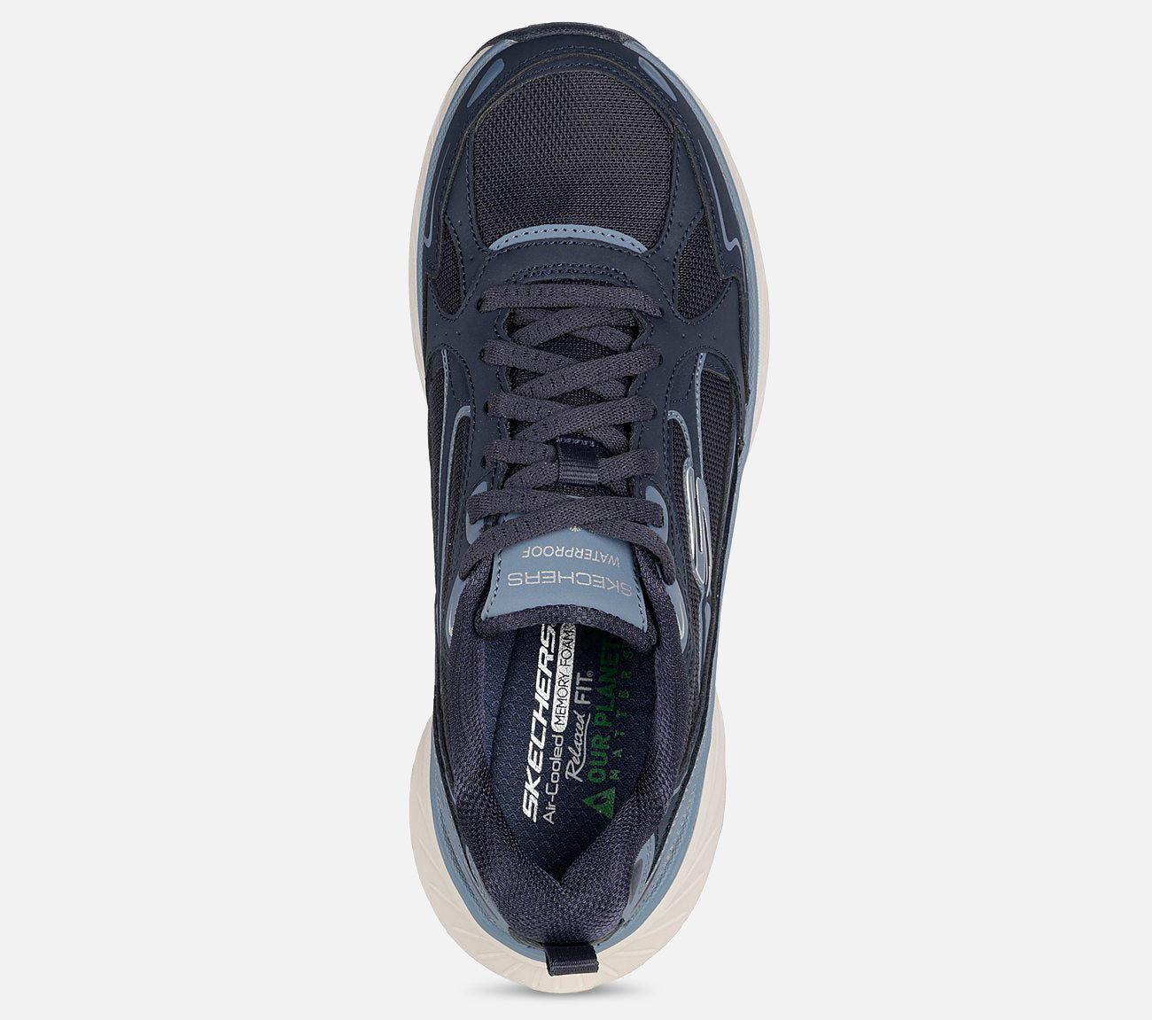 Relaxed Fit: Edgeride - Misty Skies - Waterproof Shoe Skechers.dk