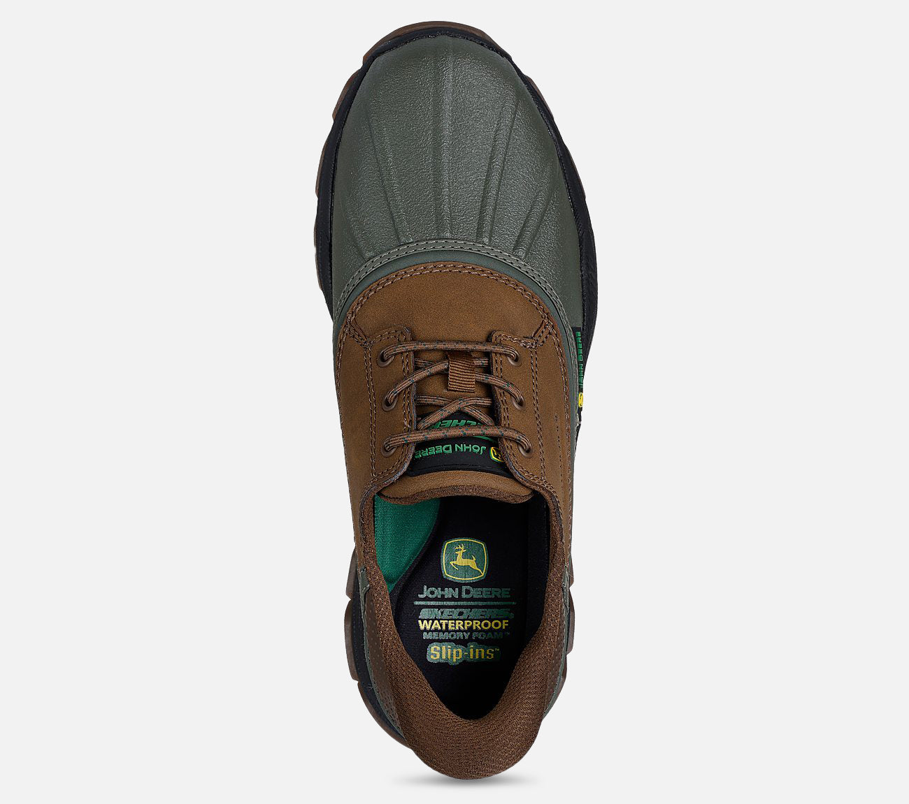John Deere: Relaxed Fit: Slip-ins: Respected - Tanzier - Waterproof Shoe Skechers.dk