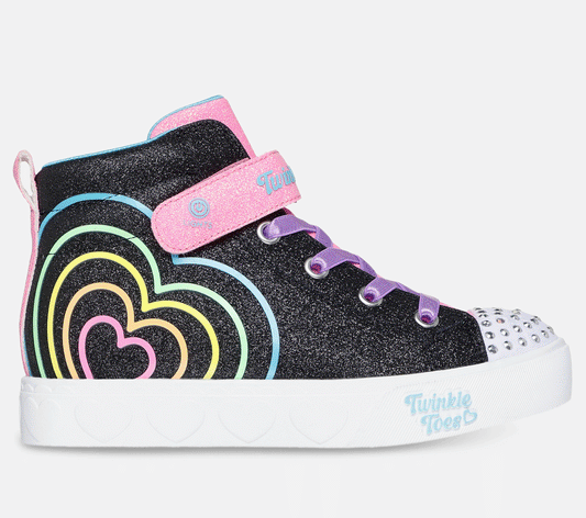 Twinkle Toes: Heart Steps - Heart Glow Shoe Skechers.dk