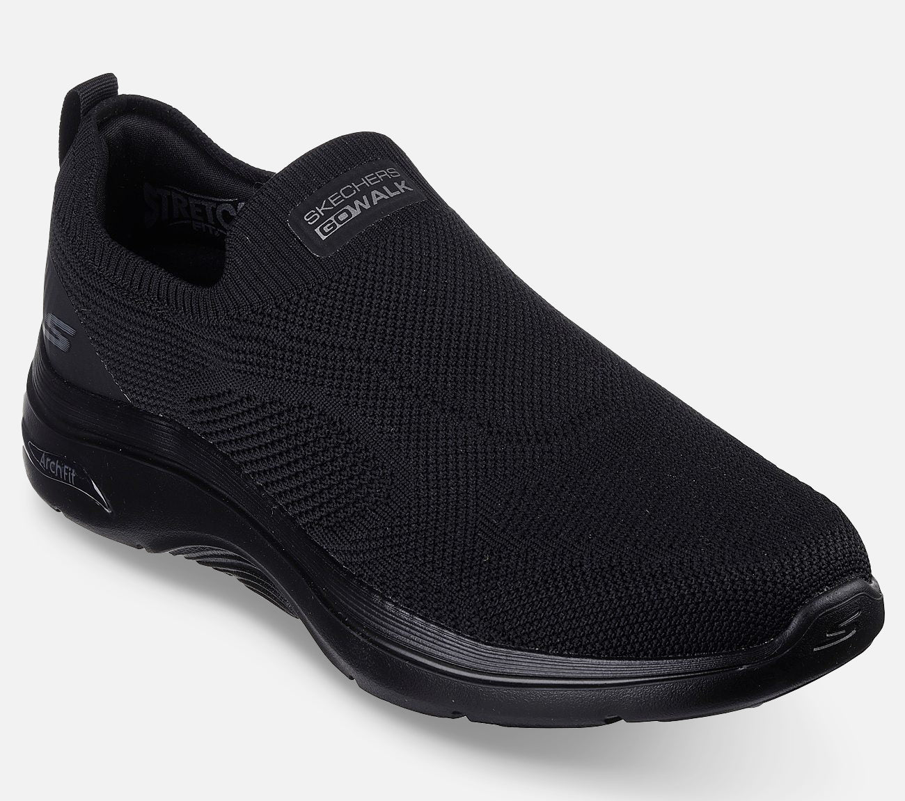 Wide Fit: GO WALK Arch Fit 2.0 - Knitted Relief Shoe Skechers.dk