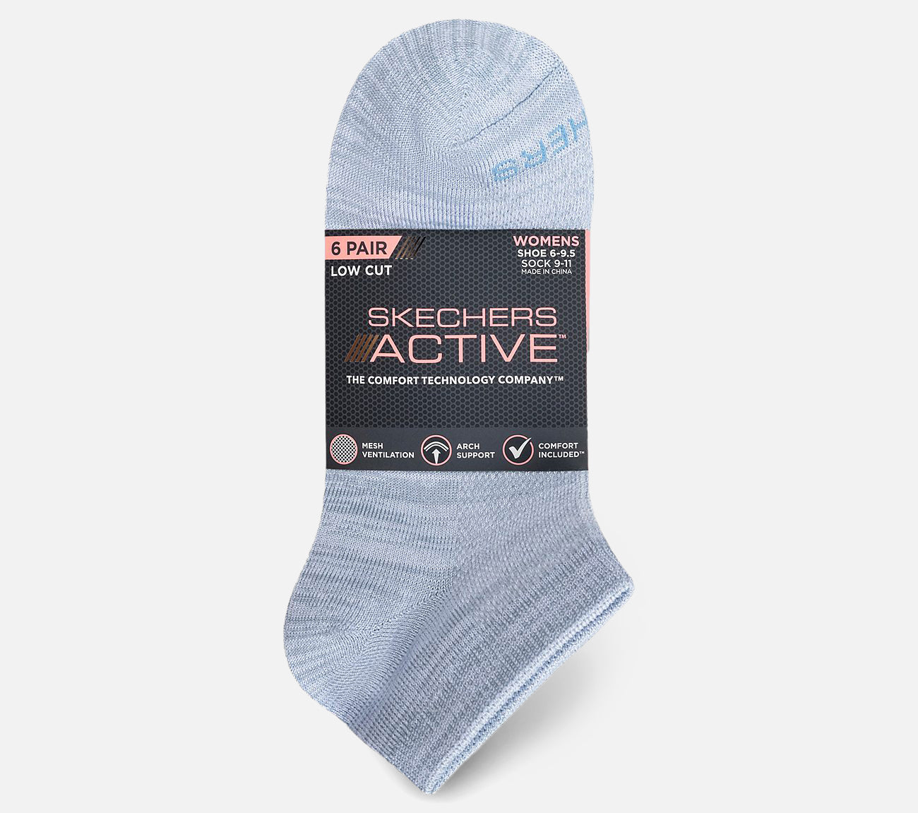 6-pak Sportssokker Skechers.dk