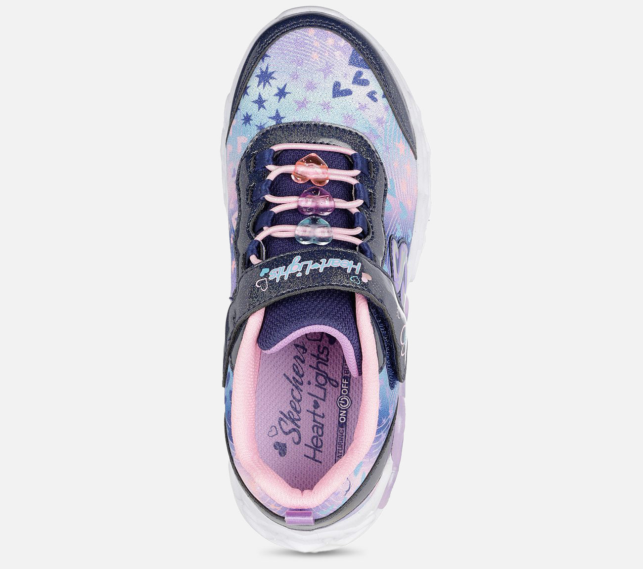 Infinite Heart Lights - Heart Jewels Shoe Skechers.dk