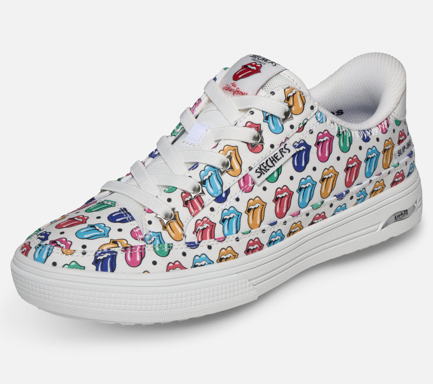 Rolling Stones: Slip-ins: Arch Fit Arcade - Sing It Out Shoe Skechers.dk