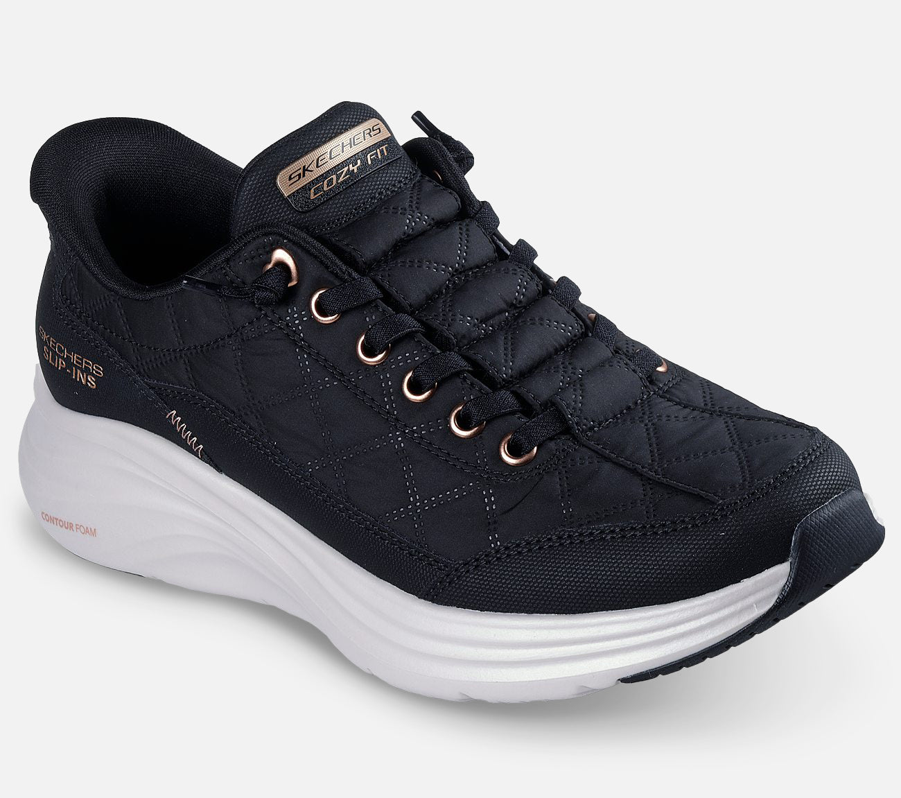 Slip-ins: Contour Foam - Cozy Fit Golden Hour Shoe Skechers.dk