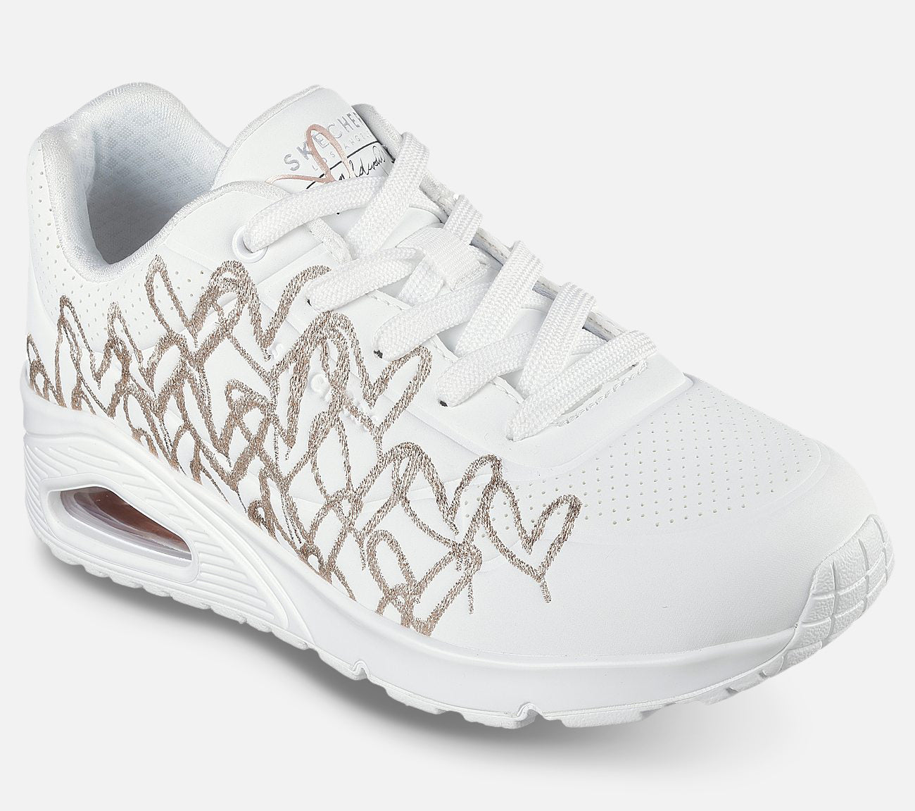 JGoldcrown: Uno - Golden Heart Shoe Skechers.dk